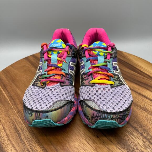 ASICS Gel Noosa Tri 8 Shoes Womens Size 8.5 Purple Running Comfort Walking Gym - Picture 2 of 8